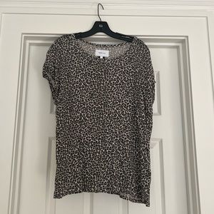 Current Elliott leopard tee
